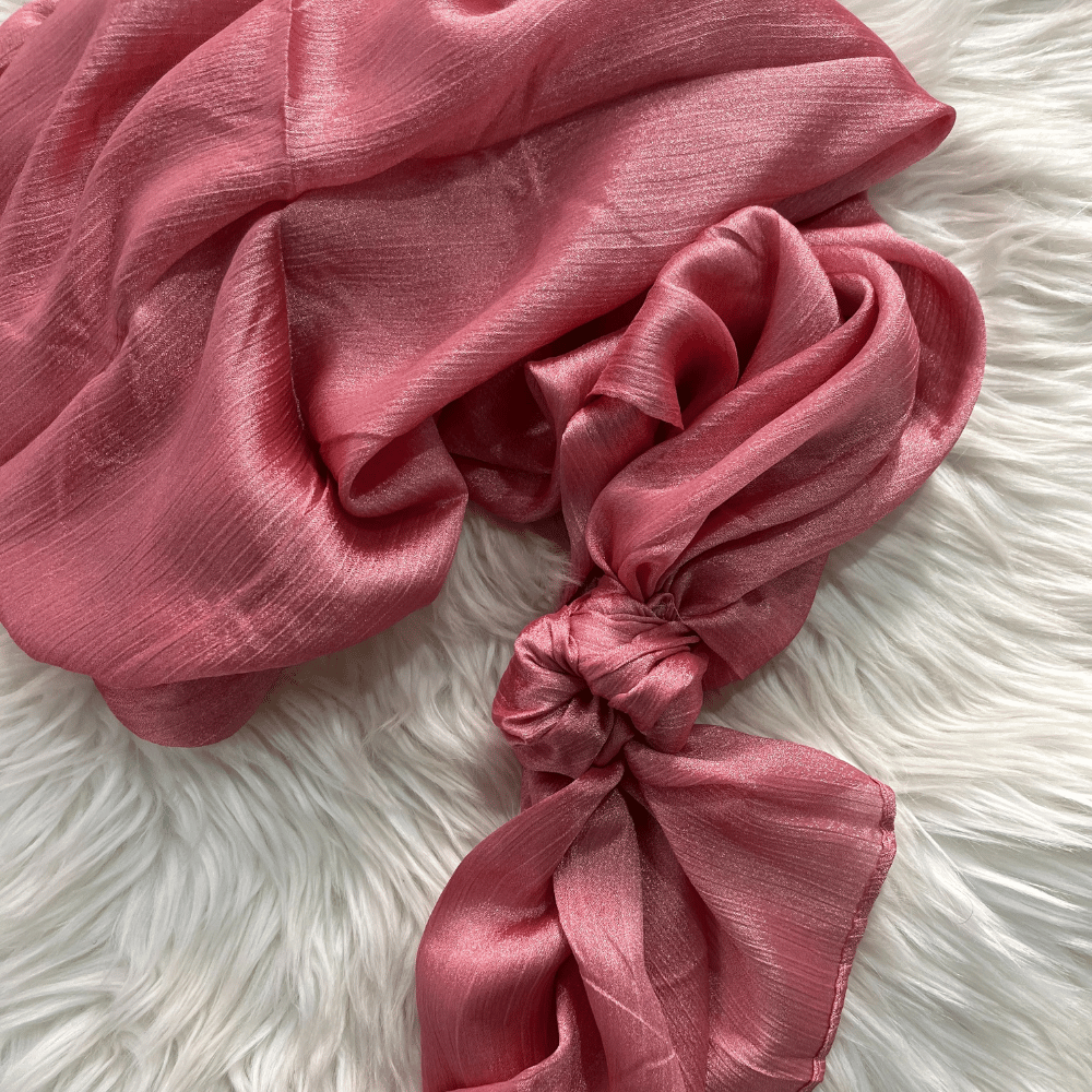 ET-PEACH CRINKLE SILK-HIJAB
