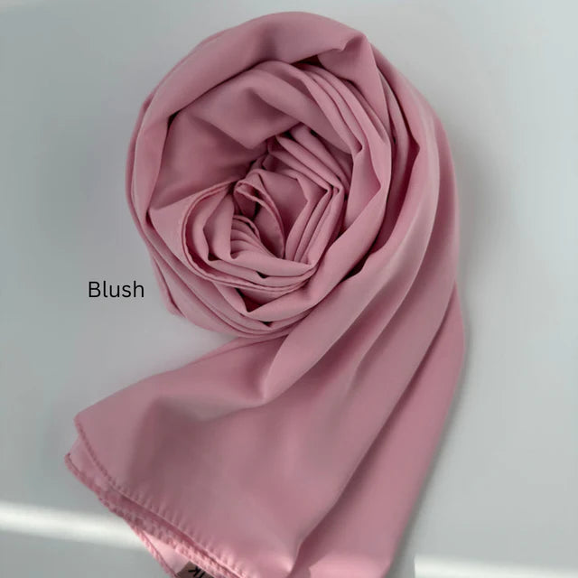 ET-BLUSH PLAIN GEORGETTE-HIJAB