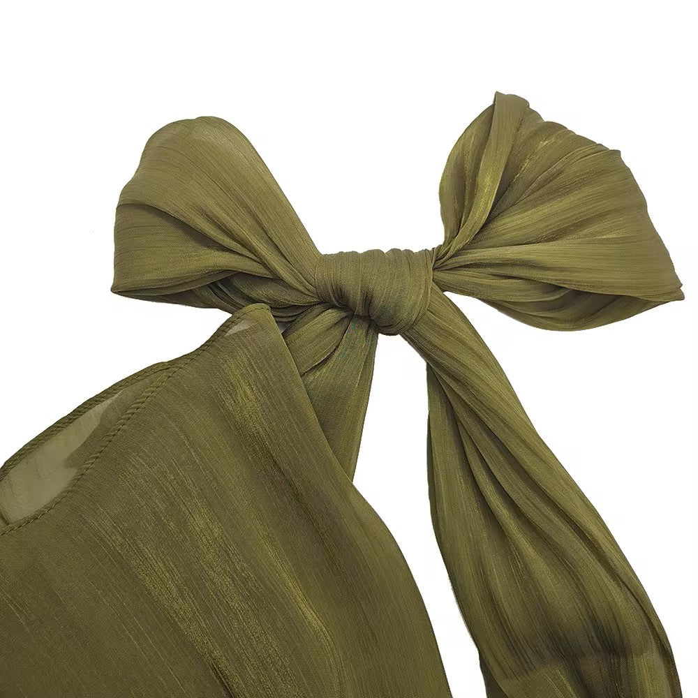 ET-OLIVE ORGANZA SILK -HIJAB