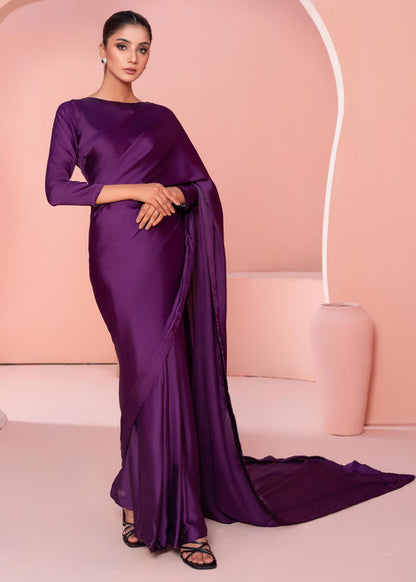 ET-ROYAL PURPLE-SAREE