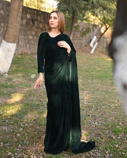 ET-SAGE GREEN-SAREE