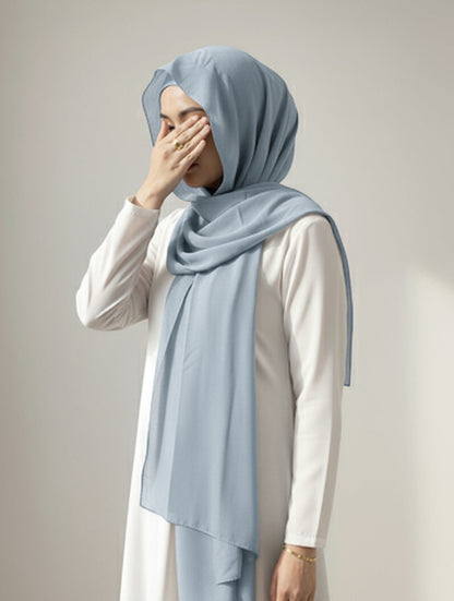 ET-BABY BLUE GEORGETTE-HIJAB
