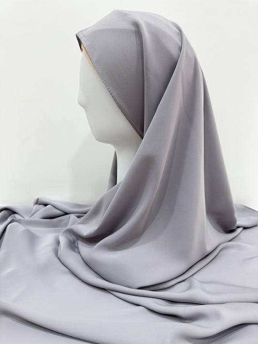 ET-GREY SOFT SILK-HIJAB