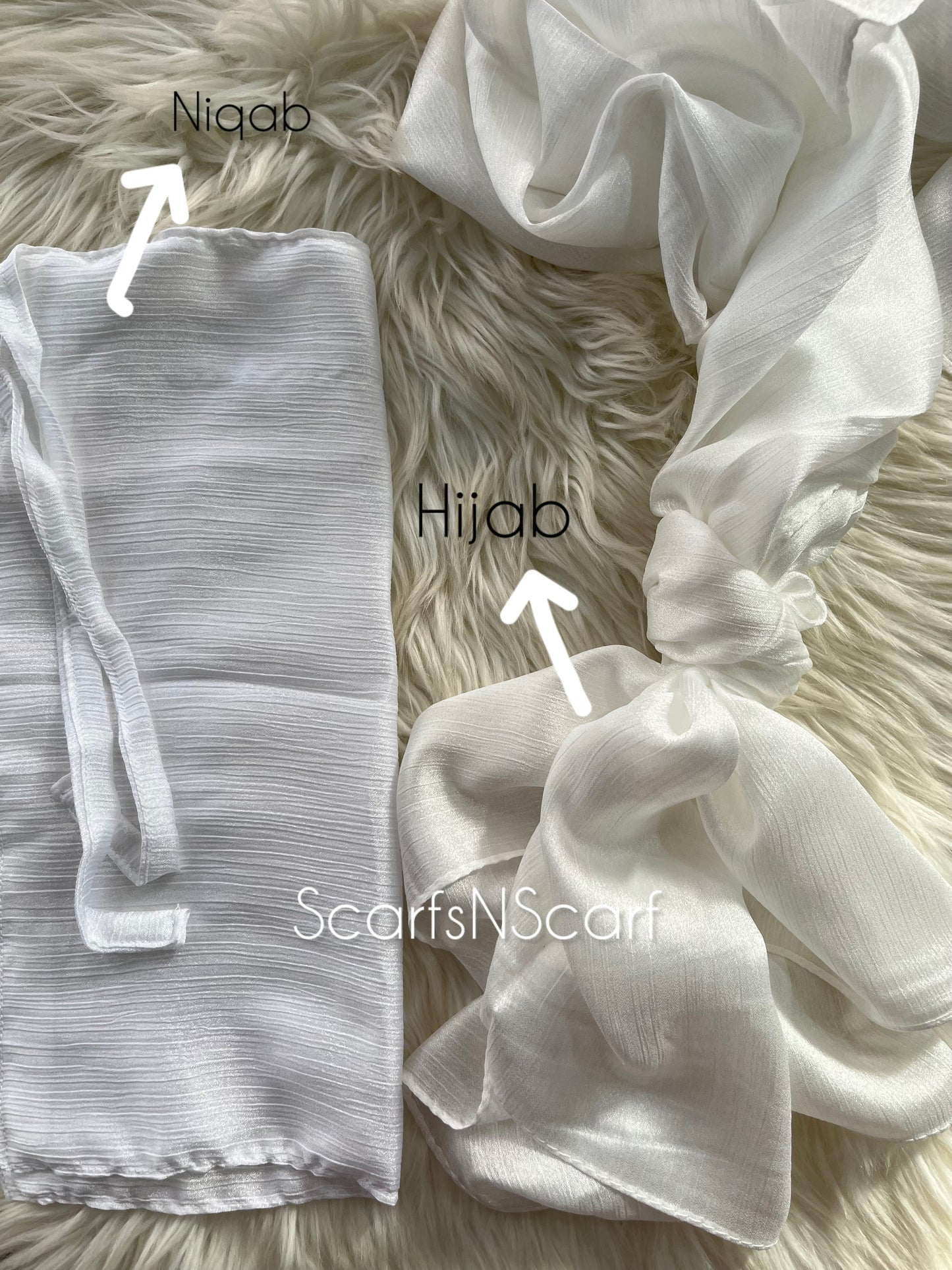 ET-WHITE CRINKLE SILK-HIJAB