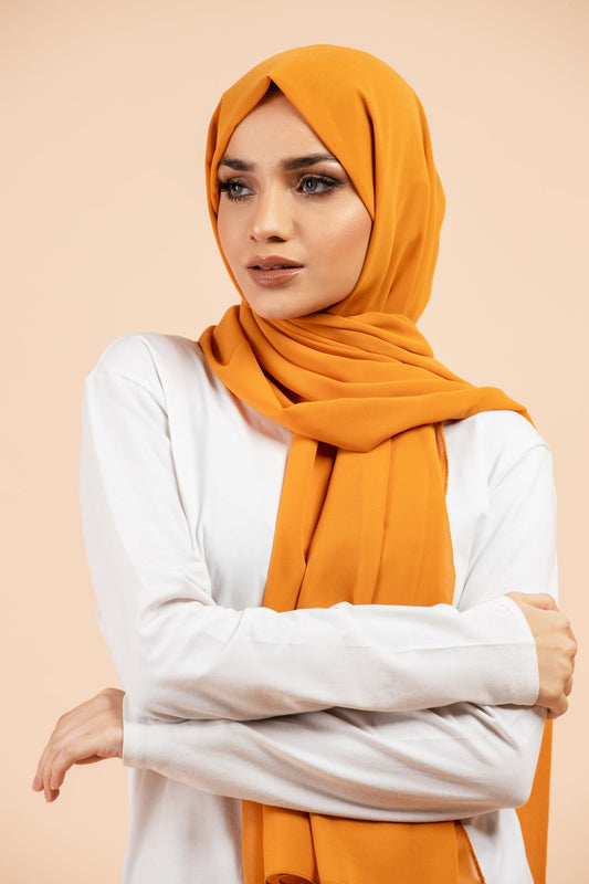 ET-MUSTARD GEORGETTE-HIJAB