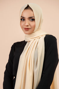 ET-BEIGE GEORGETTE-HIJAB