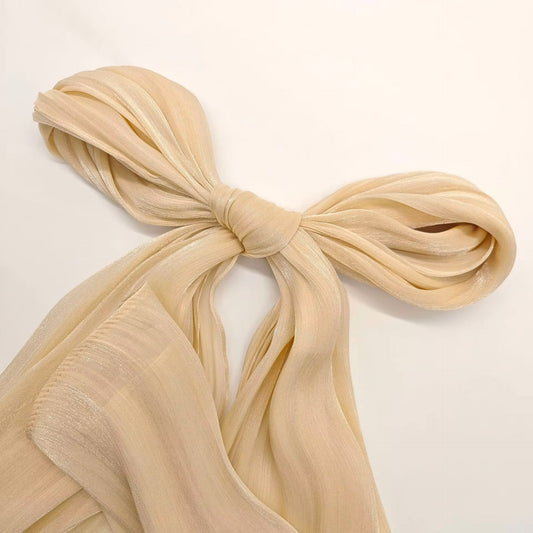 ET-CREAM SKIN ORGANZA SILK-HIJAB