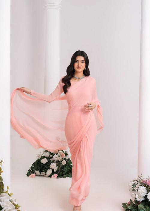 ET-PEACH PINK-SAREE