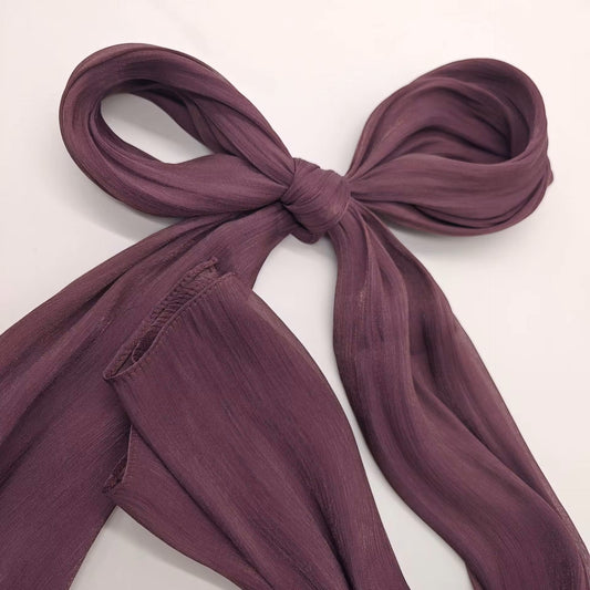 ET-PURPLE ORGANZA SILK-HIJAB